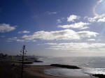 Gostei muito de Mar del Plata, diz a lenda que os monges de um mosteiro ao verem a luz do luar refletindo nas guas, deixando-a toda prateada...  deram o nome ao lugar de Mar del Plata.