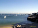 Praia em Cascais, pena que a gua  fria, at no vero!!