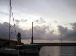Entrada do porto velho  de Bastia, agosto 2006