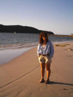  Eu mesma, adorei a cidadezinha, os dias so de sol mas, o mar  frio. Porto Belo / SC, abril de 2006