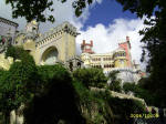 L em cima do morro, o Palcio Pena - Sintra/ Portugal