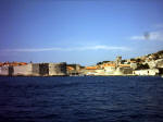 Portal de entrada da cidade antiga de Dubrovnik, Crocia, agosto 2005