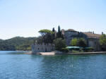 Mljet, Crocia lago salgado Jezero, agosto de 2005