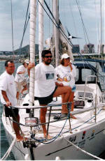 Poucas horas antes da largada para a ilha de Trindade/ES janeiro 2004