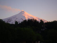 Vulcão ativo Villarrica