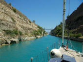 Canal de Korinthos, agosto de 2008