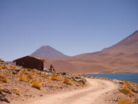 LAguna a quase 5mil m do nivel do mar-  LAguna Miscanti - Atacama