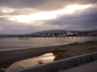 O estreito de Magalhães em Punta Arenas