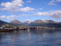 a abrigada baia do ushuaia