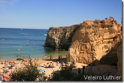 Praia em Lagos