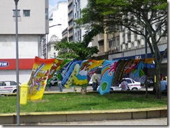 Exposição de saídas de praia