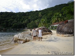 Praia em Ilha Grande